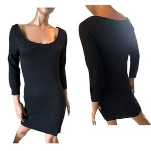 Vertigo Paris New With Tags Small long sleeve black dress